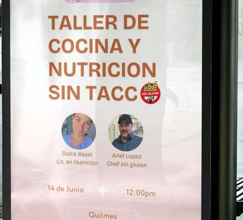 Taller de Cocina y Nutrición sin TACC