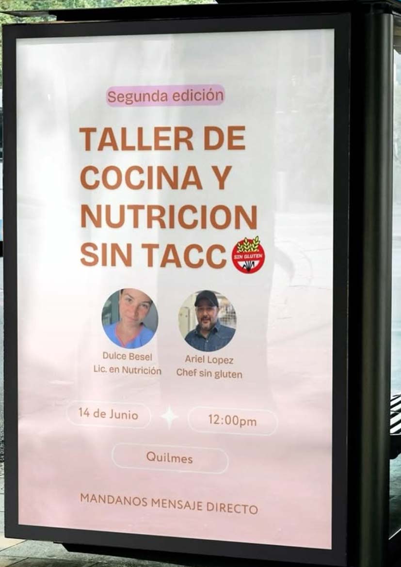 Taller de Cocina y Nutrición sin TACC